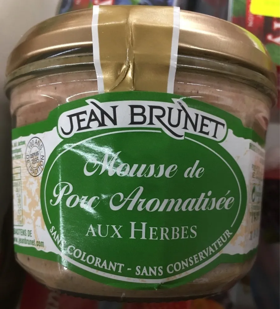 Mousse de porc aromatisée aux herbes