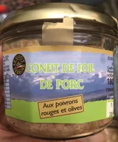 Confit de foie de porc