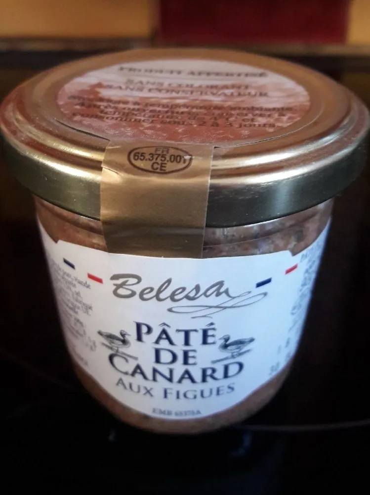 Pâté de canard aux figues
