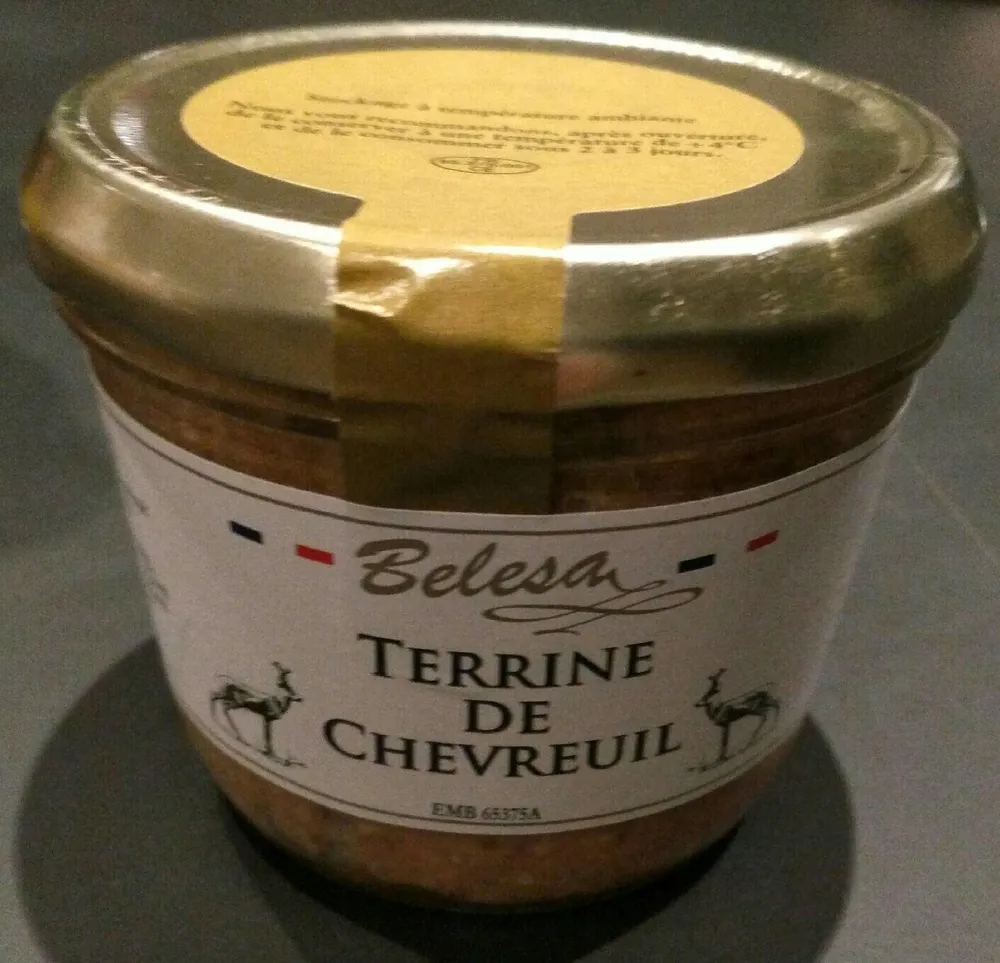 Terrine de chevreuil