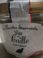 Pâté de caille aux raisins