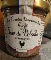 Confit de foie de volaille à l'armagnac