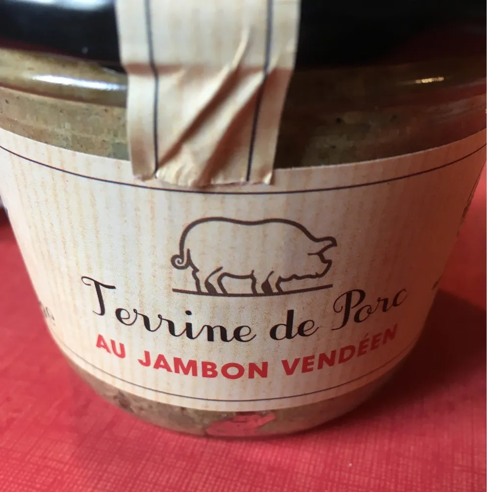 Terrine de porc au jambon vendéen