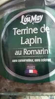 Terrine de lapin au romarin