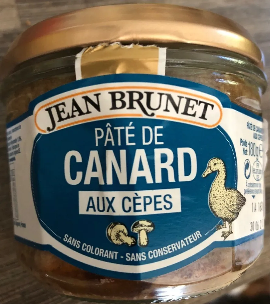 Pâté de canard aux cèpes