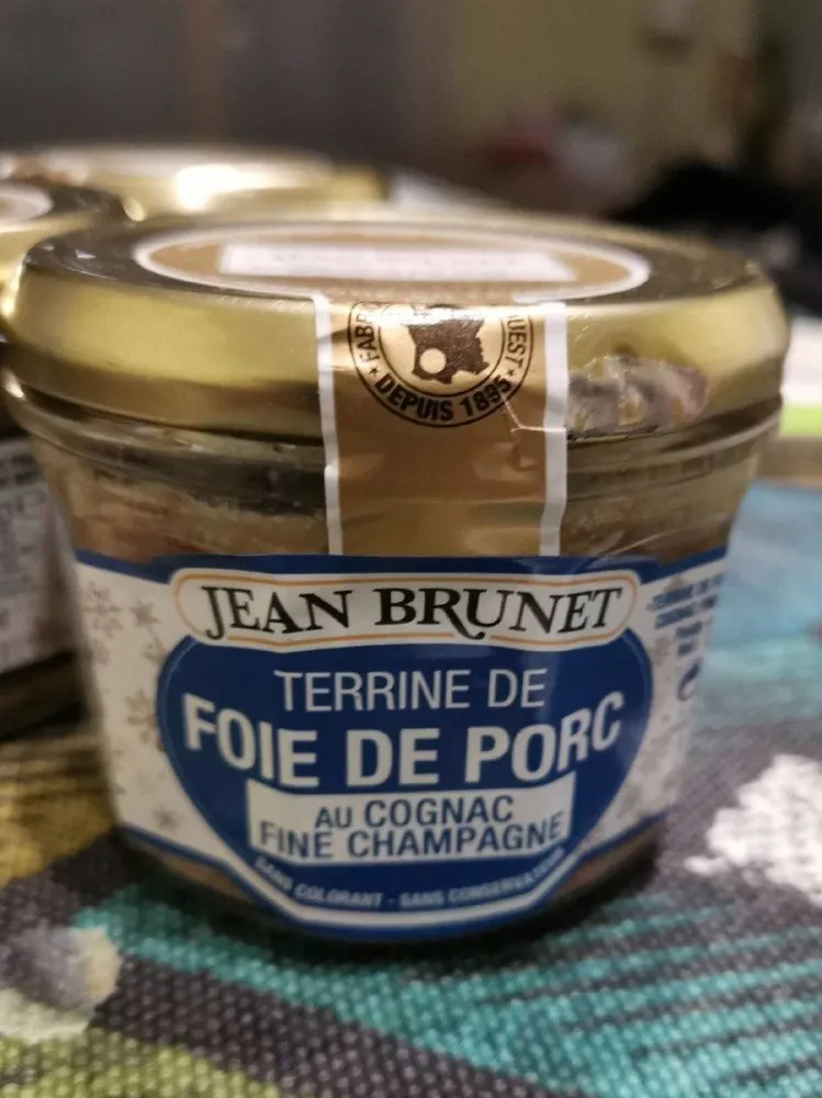 Terrine de foie de porc au cognac fine champagne