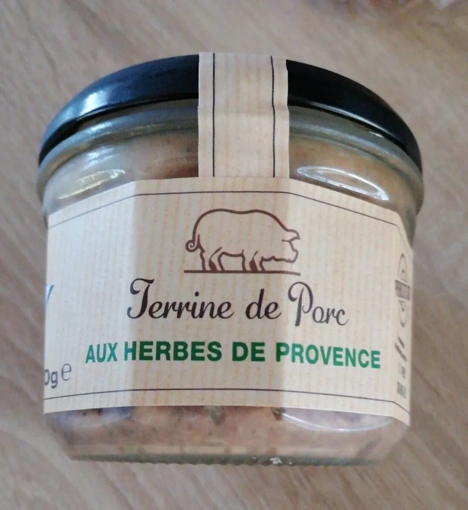 Terrine de porc aux herbes de Provence