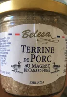 Terrine de porc au magret de canard fume