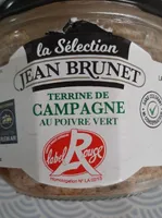 Terrine de campagne au poivre vert