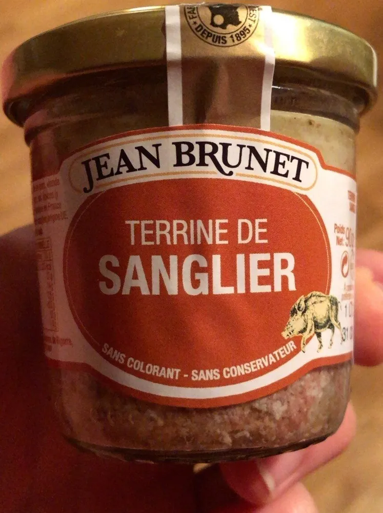 Terrine de sanglier