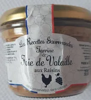 Terrine de foie de volaille aux raisins