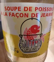 Soupe de poissons à la façon de Jeannette