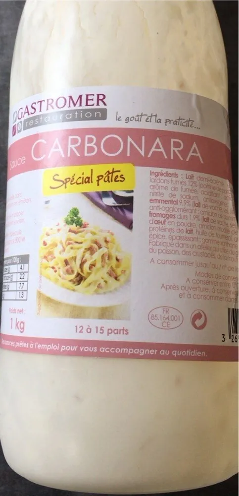 Sauce carbonara
