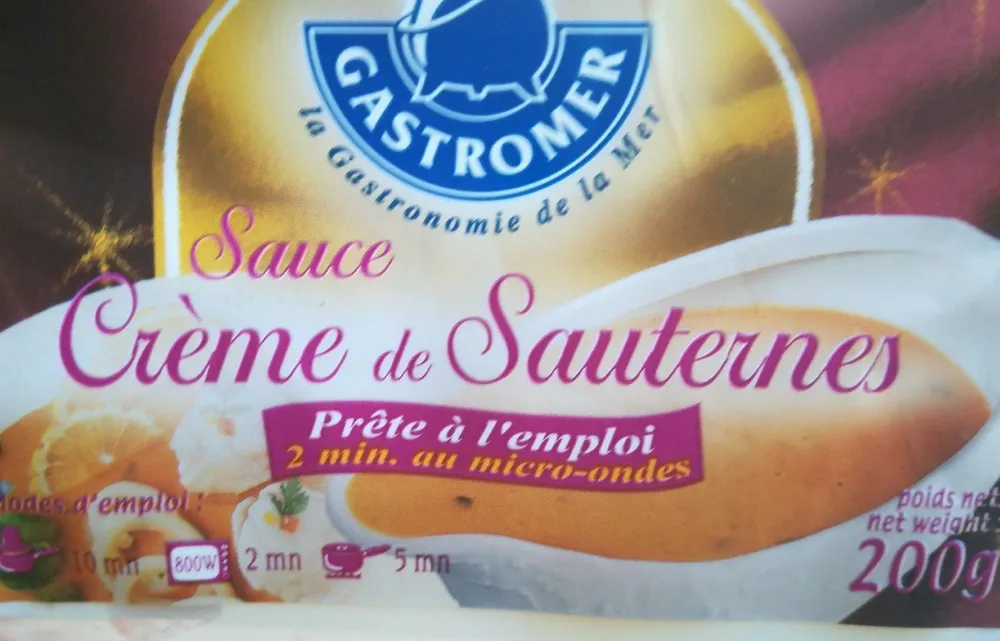 Crème de Sauternes