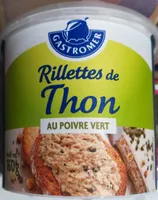 Rillettes De Thon Gastromer, Au Poivre Vert 150g