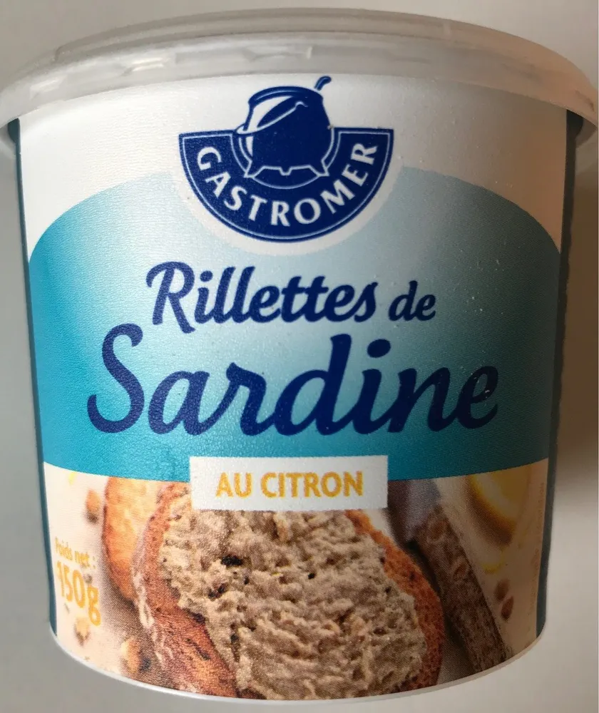 Rillettes de Sardine au citron