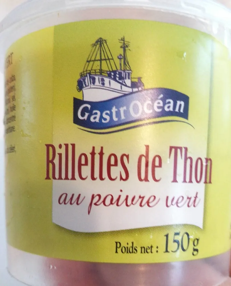 Rillettes de thon au poivre vert