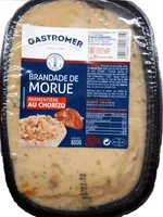 Brandade de morue Parmentière au chorizo