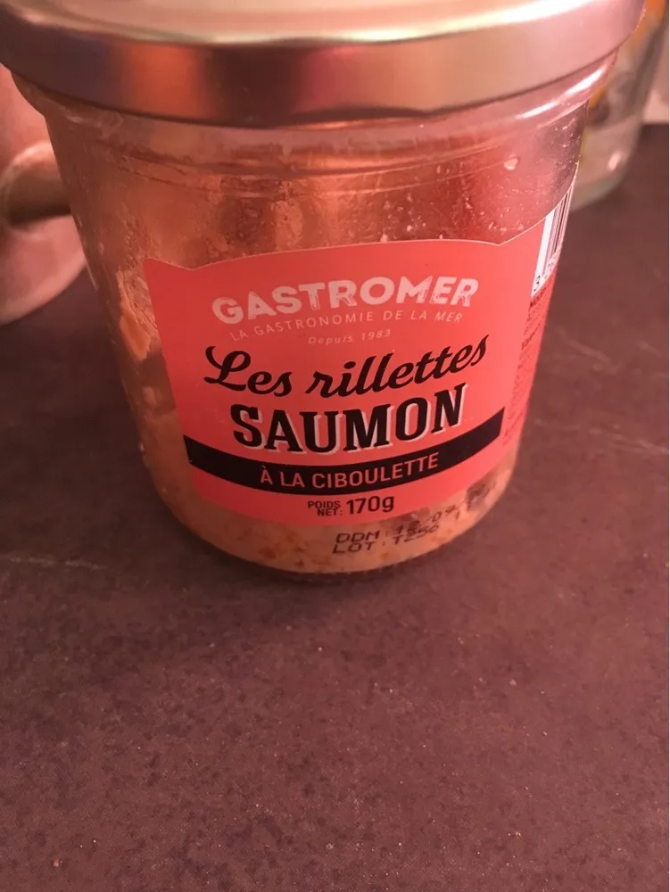 Les rillettes de saumon