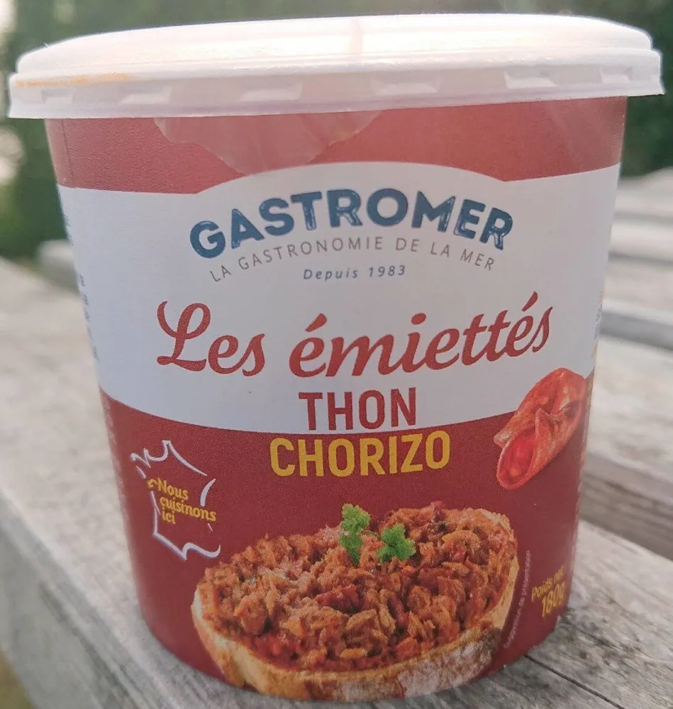Les émiettés thon chorizo