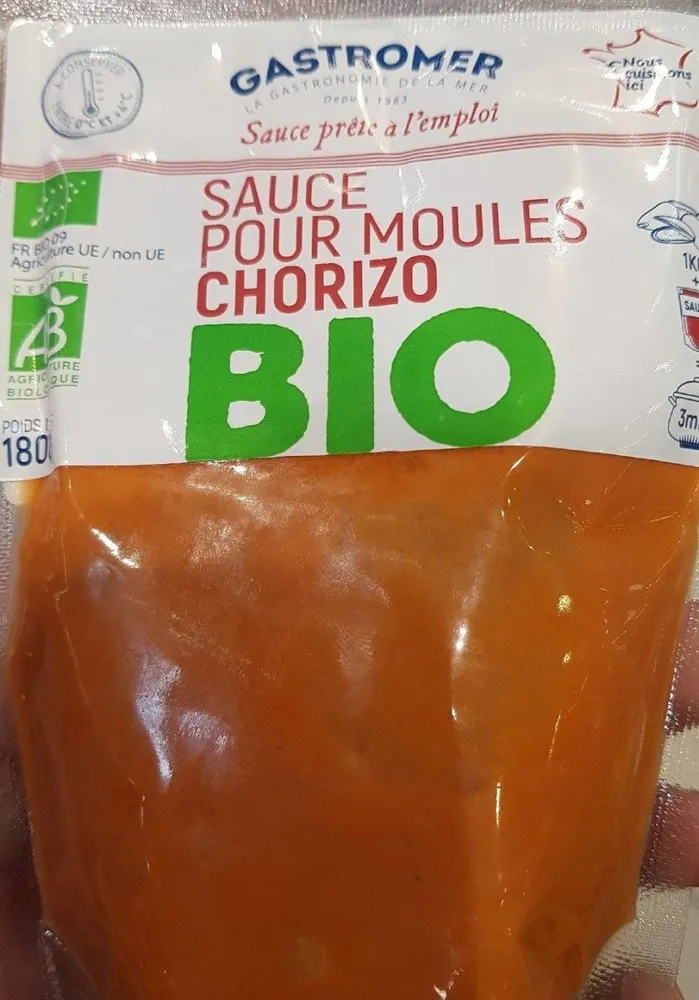 sauce pour moules chorizo