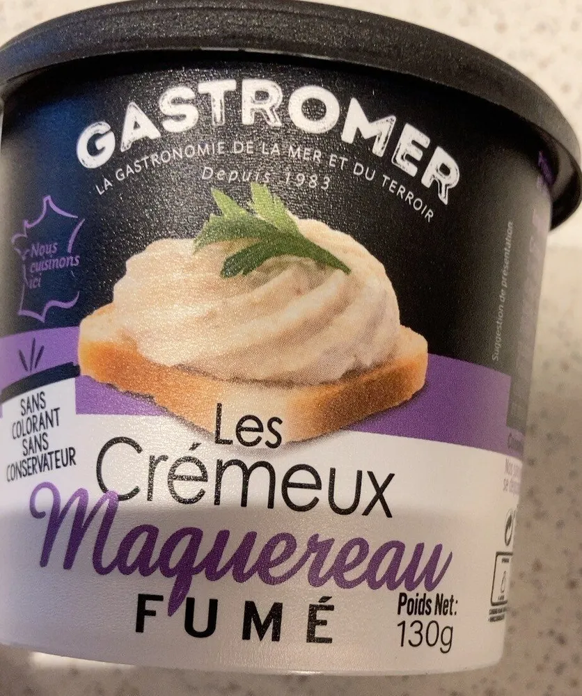Les cremeux maquereau fume
