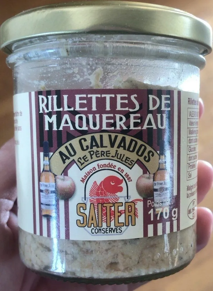 Rillettes de maquereau de Trouville