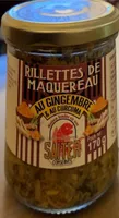 Rillette de maquerau gingembre et curcuma