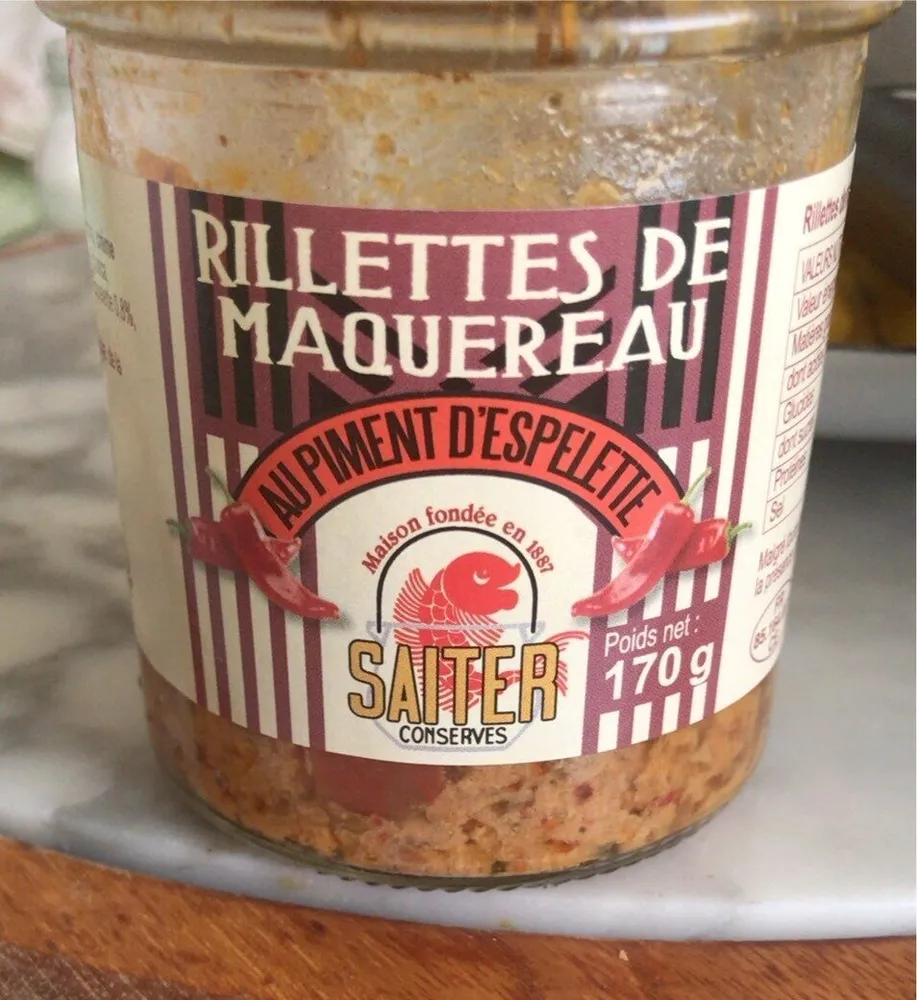 Rillettes de Maquereau