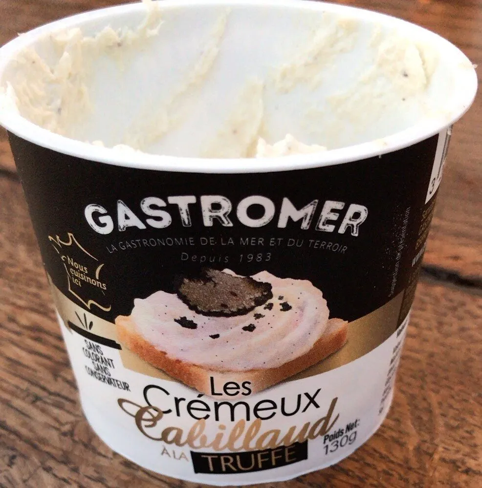 Cremeux cabillaud