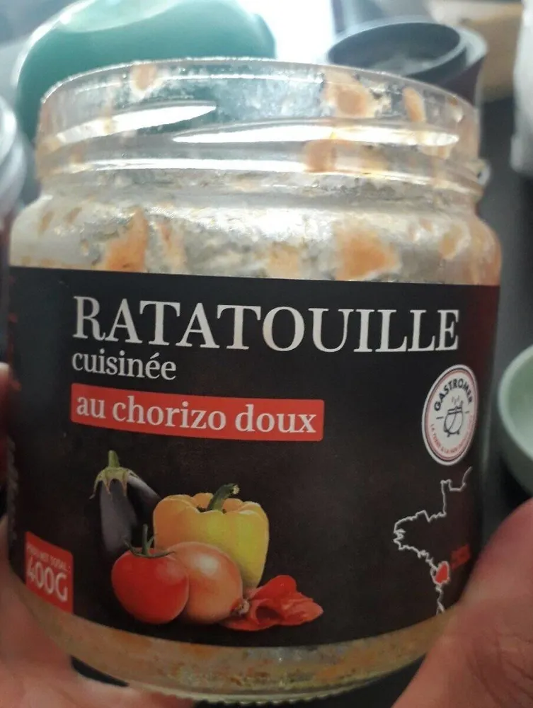 ratatouille cuisinée au chorizo doux