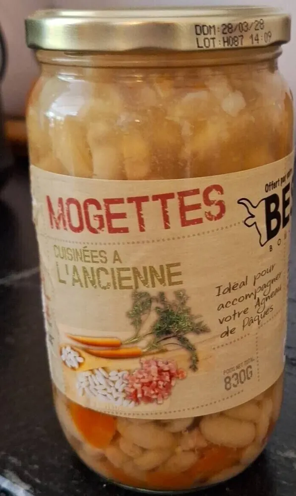 Mogettes cuisinées