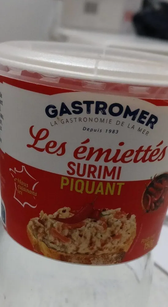 Les émiettés surimi