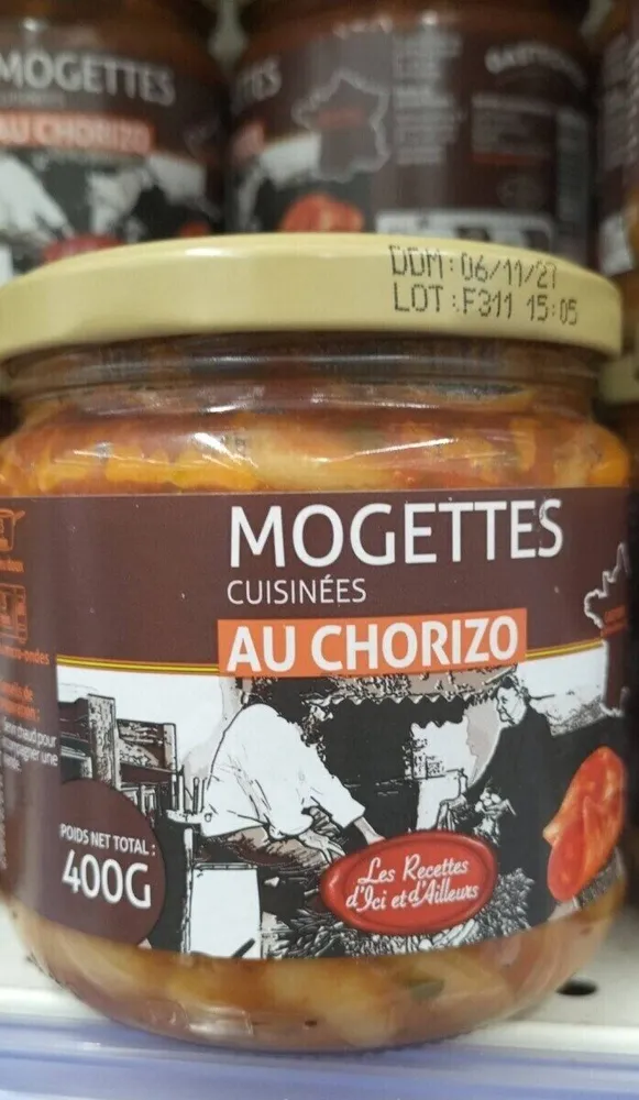Mogettes cuisinées au chorizo