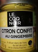 Citron confit au gingembre