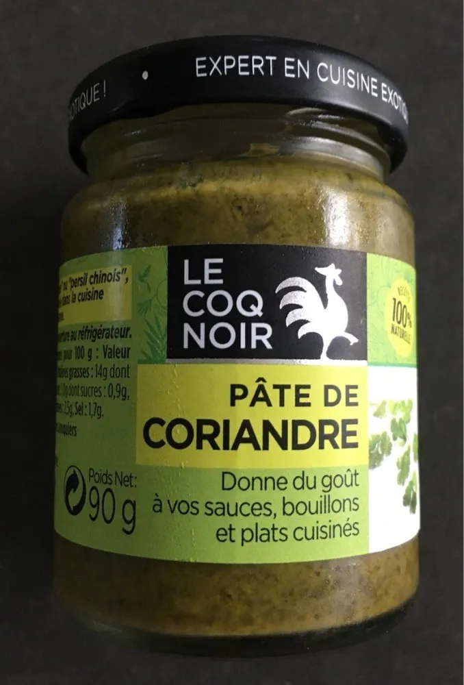 Pâte de coriandre