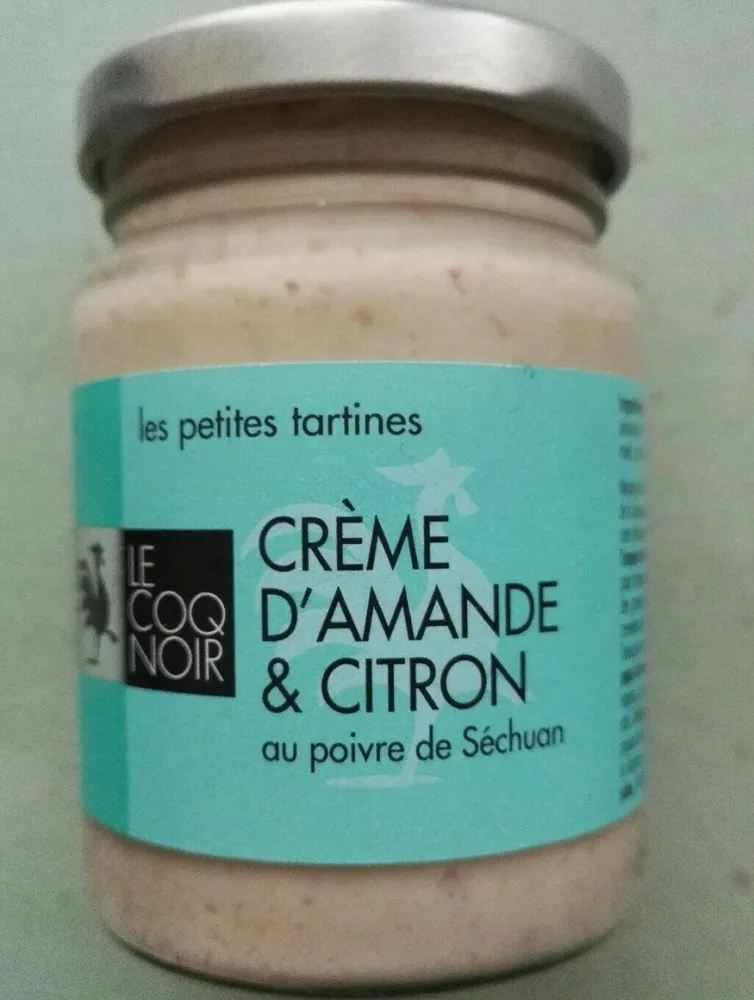 Crème d'amande et citron