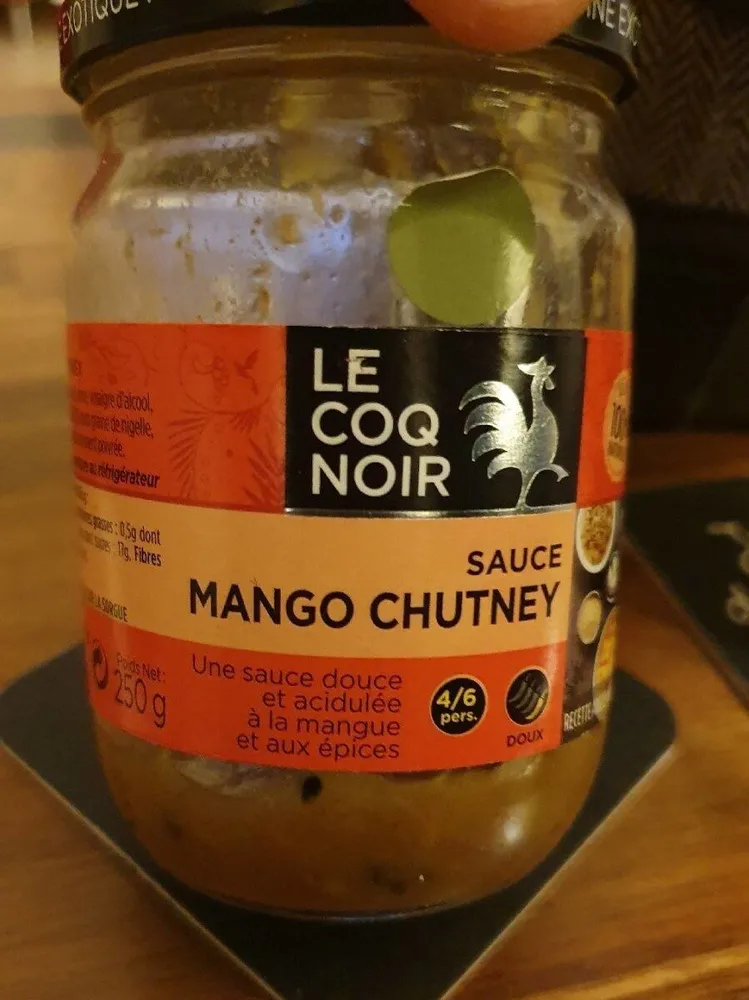 Sauce mango chutney