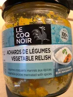 Achards de légumes