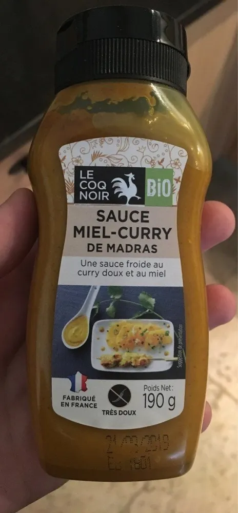 Sauce miel curry