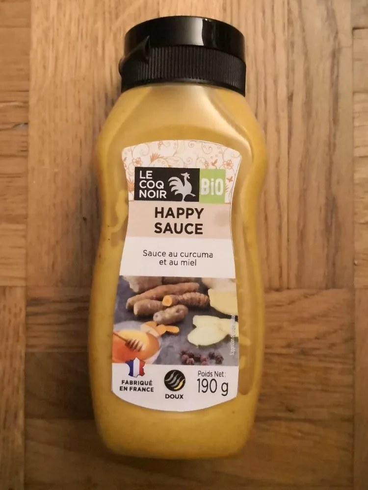 Happy sauce au curcuma et au miel