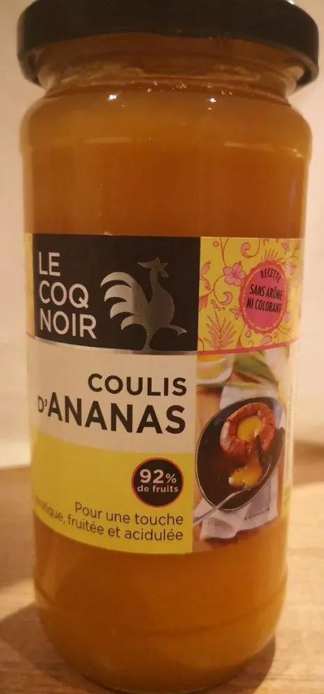 Coulis d'ananas