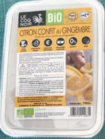 Citron confit au gingembre