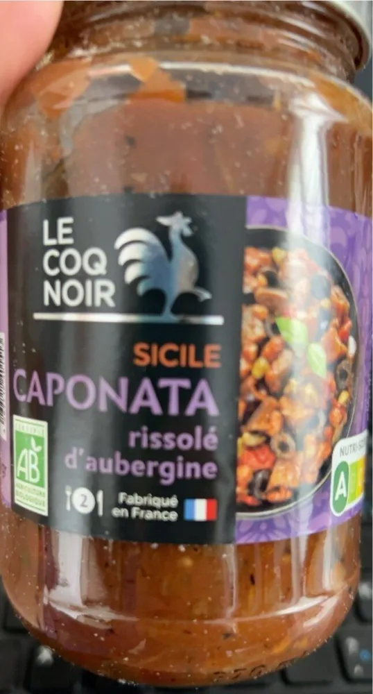 Sicile caponata rissolé d’aubergines