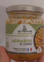 Achards de légumes