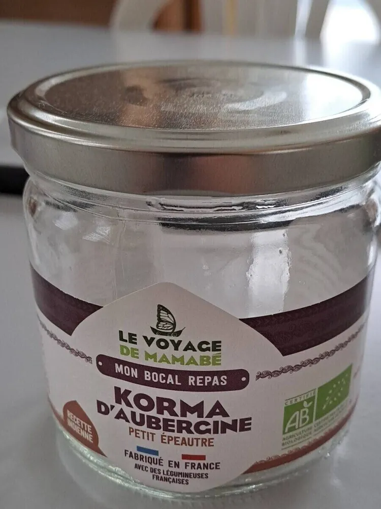 Korma d’aubergines