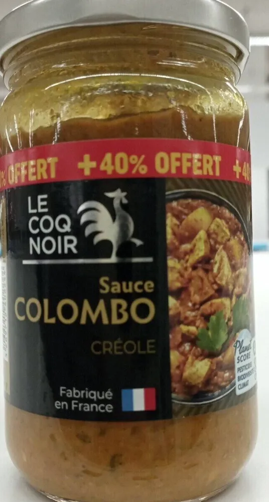 Sauce COLOMBO CRÉOLE