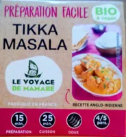 Préparation facile Tikka masala