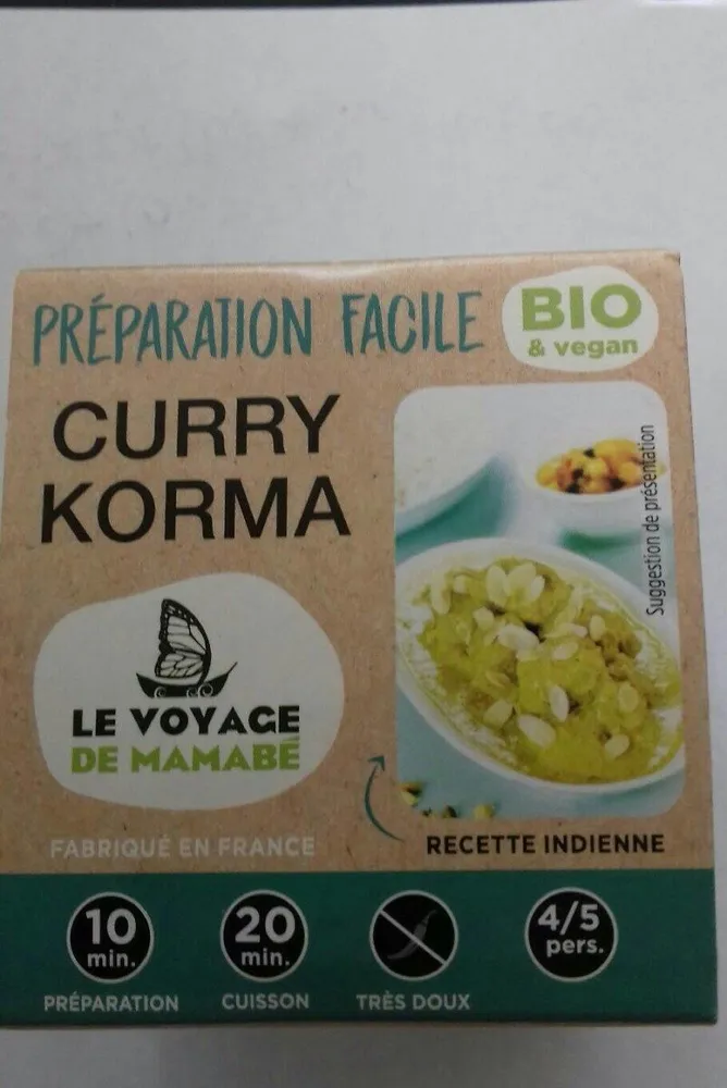 Curry korma