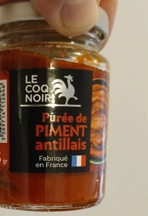 Purée de piment antillais bio